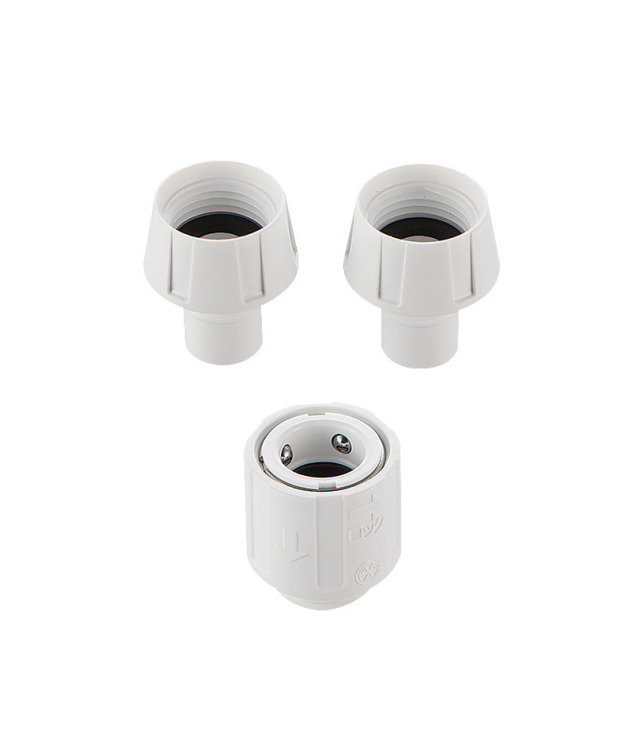 シャワーヘッドを「カチッ」とワンタッチ交換】ワンタッチジョイントセット