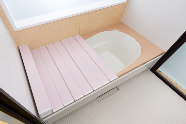 Ag折りたたみ風呂ふた 抗菌 SAKURA さくら【L16】 75×160cm用