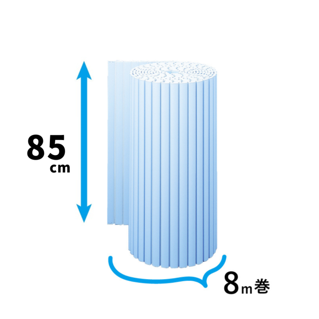 フレスコ85ｃｍx8m　B８ｍ　東プレ 業務用風呂蓋 長尺 長い ロング サイズフリーカット 風呂ふた