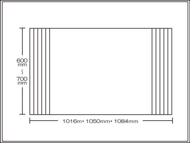 【送料無料】くるくる巻ける巻きふた　オーダーシャッターふた600～700×1016・1050・1084mm