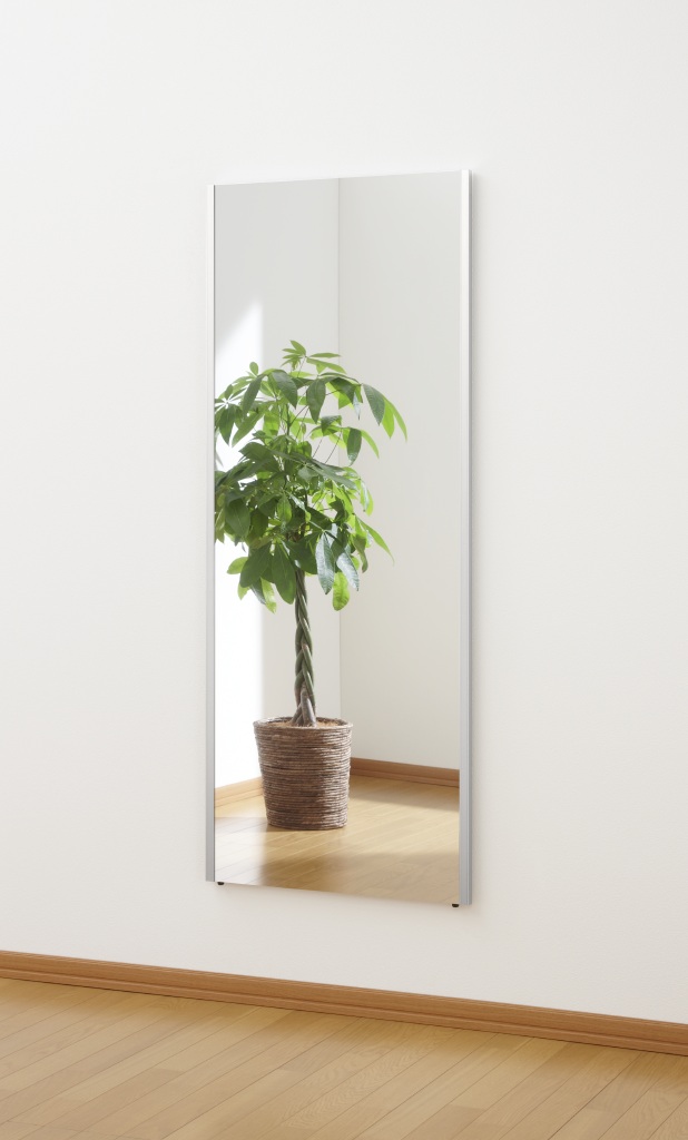 超軽量！くっきり自然な映り！割れない鏡　リフェクスミラー（refex）高さ１５０×６０ｃｍ　※こちらはメーカー直送大型便の為送料3000円かかります。