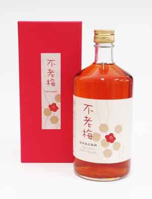 熟成　不老梅の梅酒（ギフトパッケージ）720ml