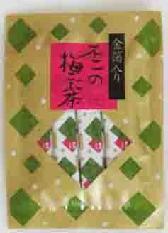 【期間限定】金箔入り梅こぶ茶 8包 (スティック2g×8)賞味期限2027年10月