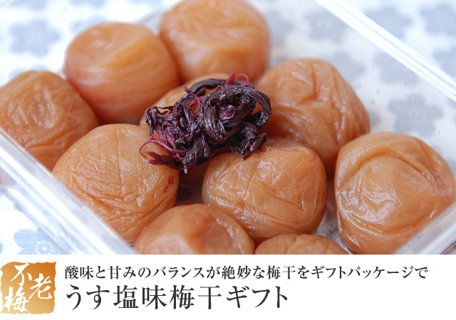 うす塩味梅干ギフト