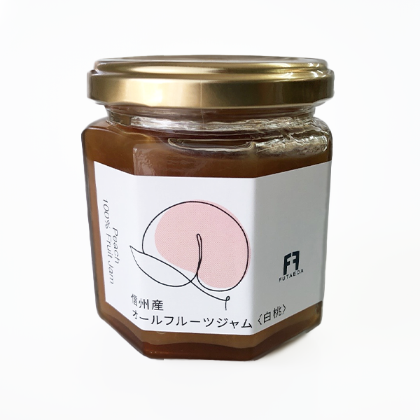 オールフルーツジャム 白桃 （国産）180g