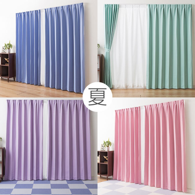 花のれん  ピンク&ブルーベース 花のれん ピンク&ブルーベース