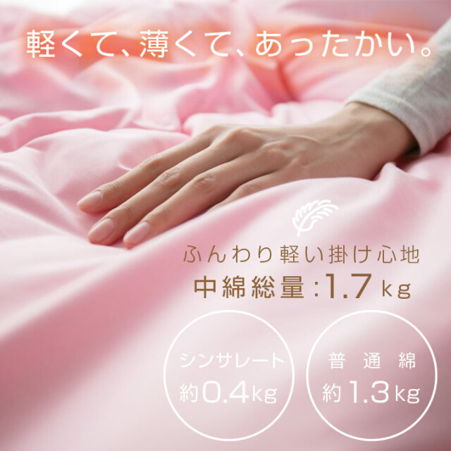 シンサレート 掛け布団