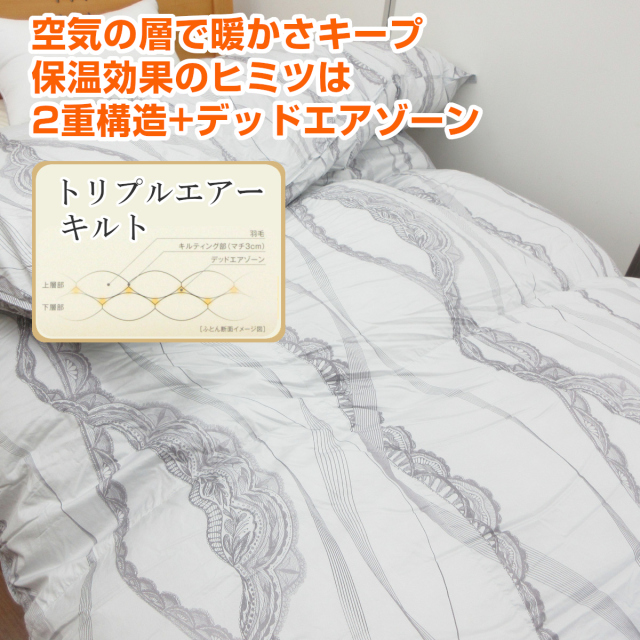 城MJ20571　新品　送料無料　即購入可能　スピード発送　オゾン加工羽毛布団 本掛けの羽毛布団 青雀色（SL）（送料無料） – Matsuyama公式