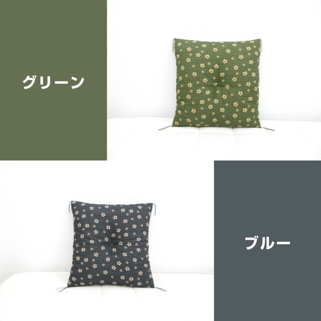 綿布団　手作り座布団　銘仙判３枚組 180-60>日本製 銘仙判 座布団 55×59cm 昔ながらの綿わた使用 手作り お