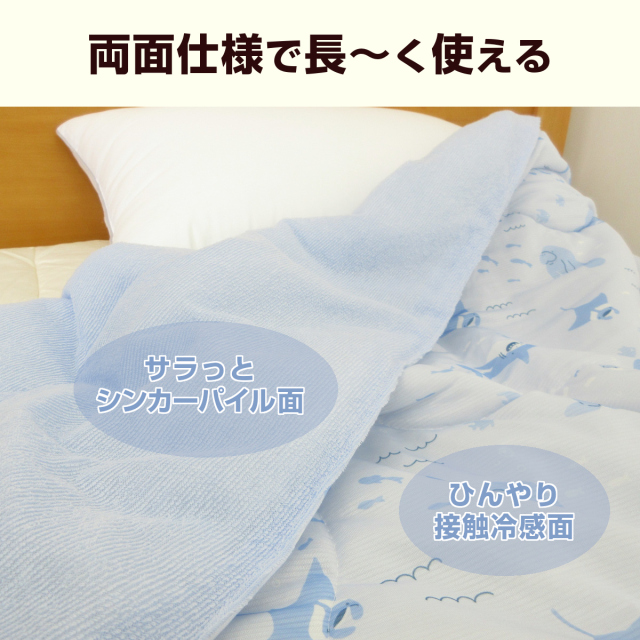 270-572> 【WEB限定(店頭受取不可)】 接触冷感×シンカーパイル 両面