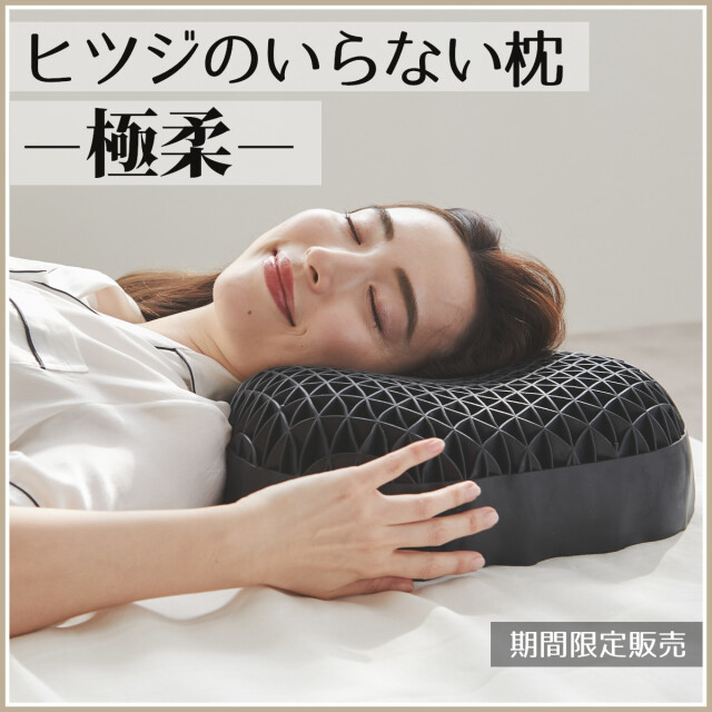ヒツジのいらない枕 枕 まくら テンセル枕カバー付きBIGサイズモデル 