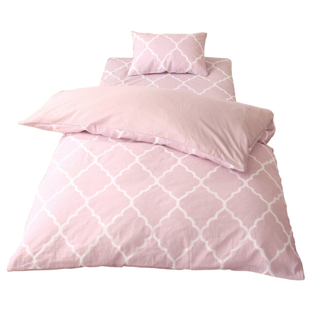 爆爆爆レア アルバローザ シングル 掛け布団カバー ホワイト×ピンク