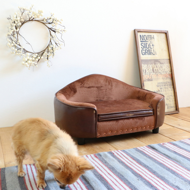 ペットソファー 580-108>【WEB限定(店頭受取不可)】PEPE ペペ ペット用ソファ ベッド