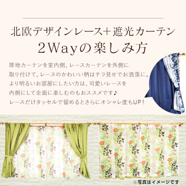 590-21>【WEB限定（店頭受取不可）】【カーテン】［リーナⅢ