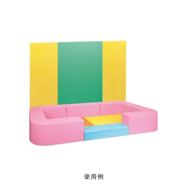 壁面マット45使用例