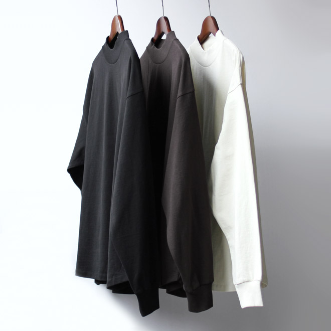 alvana / Openend Middle Neck Round LS Tee