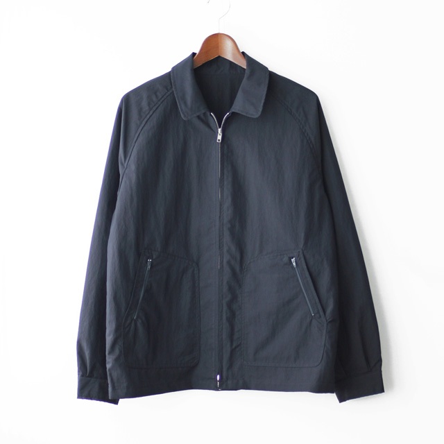 完売品★aLORS Blouson Gabi DarkBrown サイズ1 MASU(エムエーエスユー)のBAT COLLAR ZIP-UP JACKET BROWNの通販