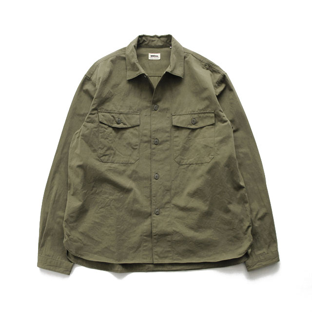 BRENA / Flap - Classic Twill Vintage Washer Olive