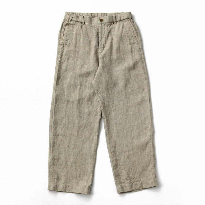 BRENA / Draw String Pants - Spence Bryson Linen Natural