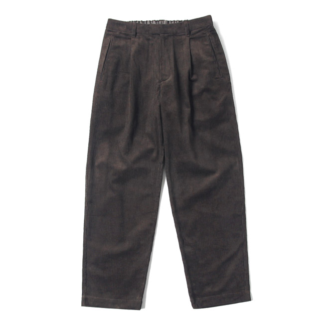 comm. arch. / 8W Organic Corduroy Trousers - Burnt Beans