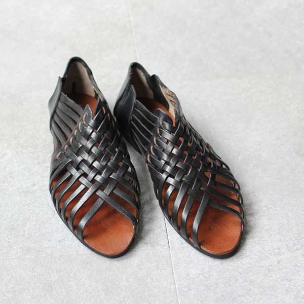 <40% OFF> Caboclo / Leather Mesh Shoe - Black