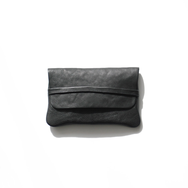 FUJITO / Leather Pouch - Black