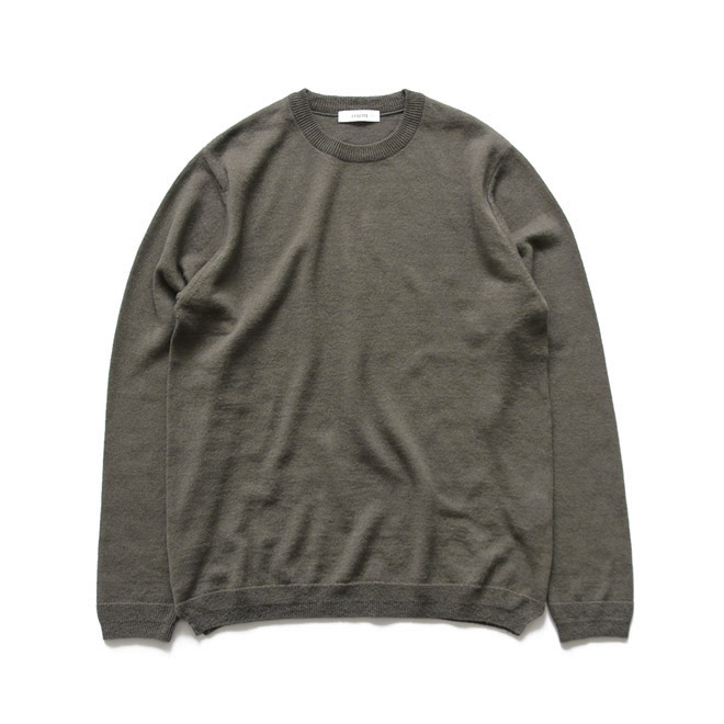 FUJITO / L/S Knit T-Shirt - Co.Li Charcoal