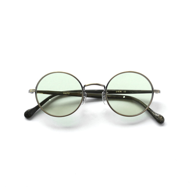 kearny / gravel 2 *marble stone - antique gold - Green Lens