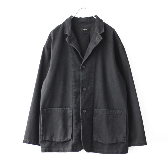 alvana / Natural Twill 3B Jacket - Black