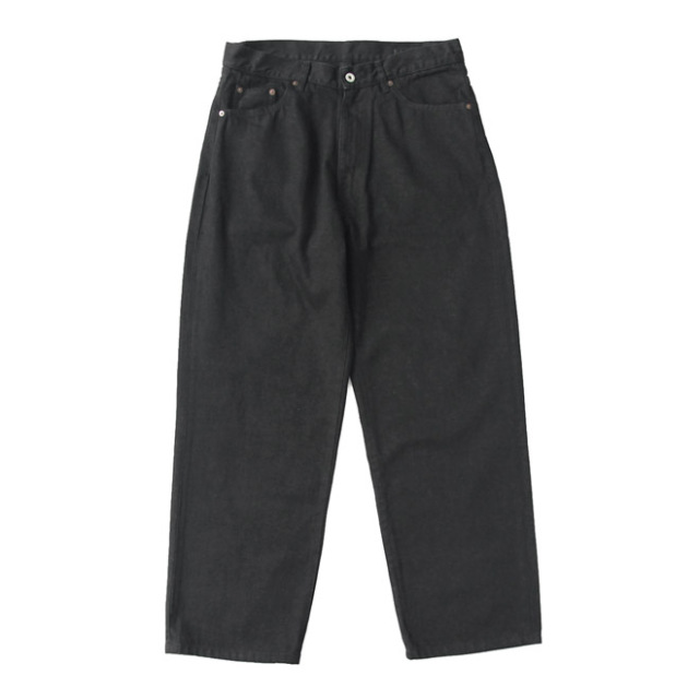 alvana / Bharat Straight Pants - Black