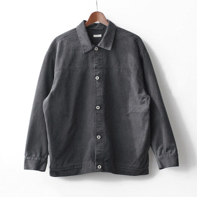 alvana / Black Twill Short Jacket - Old Black