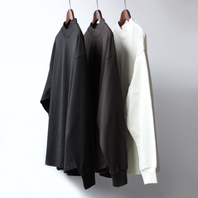alvana / Openend Middle Neck Round LS Tee