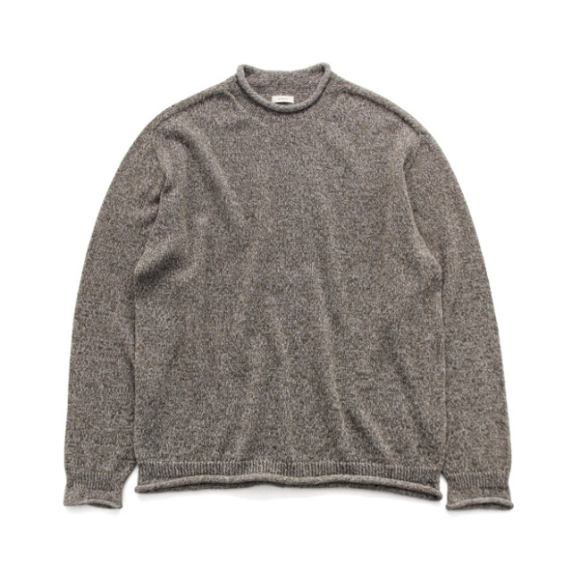 alvana / Wool Washi Rollneck Knit - Top Khaki