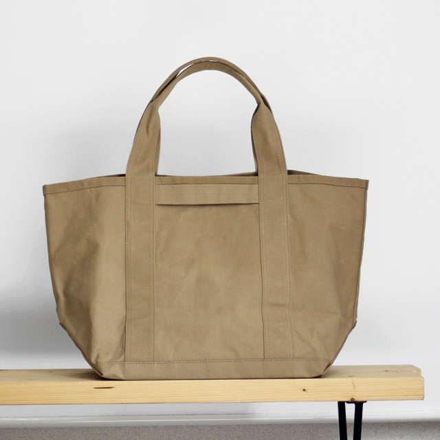 ARMEN / Canvas Tote Bag - Khaki Beige