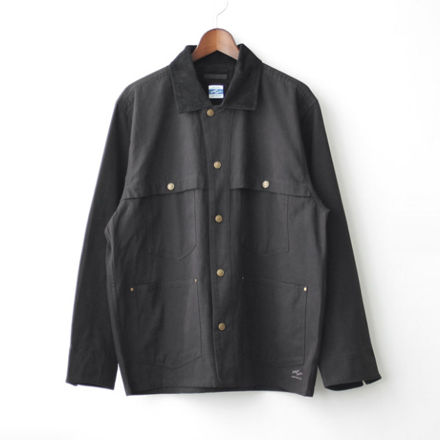 Army Twill / Duck Logger Jacket - Black