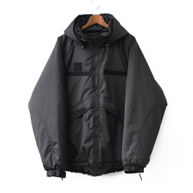 Army Twill / PE Weather Paddind Jacket - Black