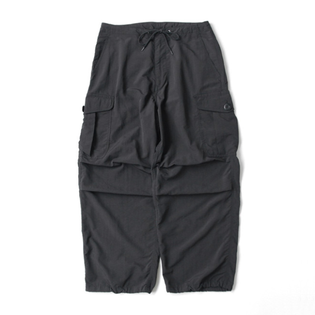 Army Twill /  Nylon OX Cargo Pants - Black