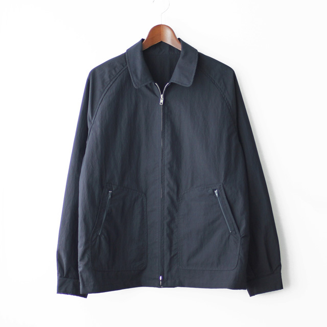 ARAN / GB Blouson - Cotton Nylon Weather Navy
