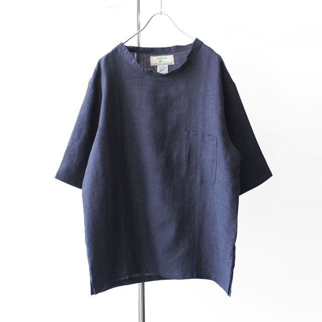 <30% OFF> Au Vrai Chic Britain / Linen Smock - Navy