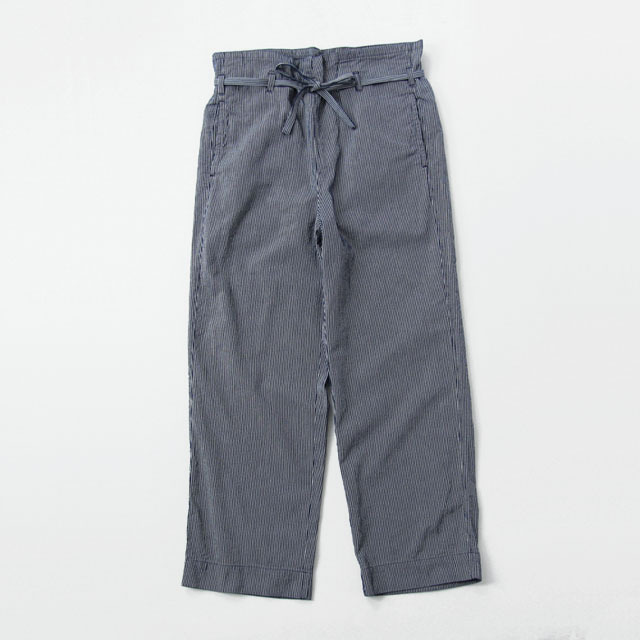 BRENA / H.M. Easy Pants - Bumped Hickory Navy