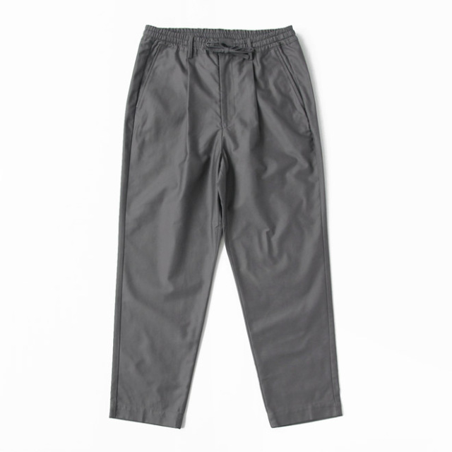 BRENA / 1 Tuck Easy Pants - Military Moleskin Grey