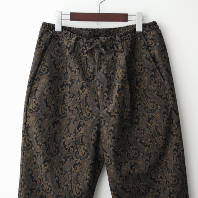 BRENA / 1 Tuck Easy Pants - Vintage Paisley Print 16W Corduroy