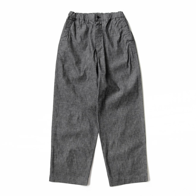 BRENA / Coq Pants - 7.5oz Vintage French Chambray Black