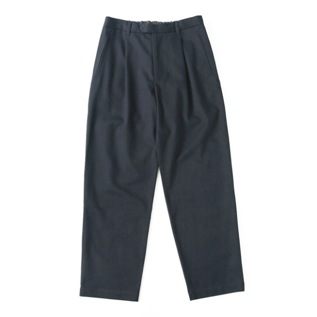 comm. arch. / Supima Double Drill Trousers - Blue Hole