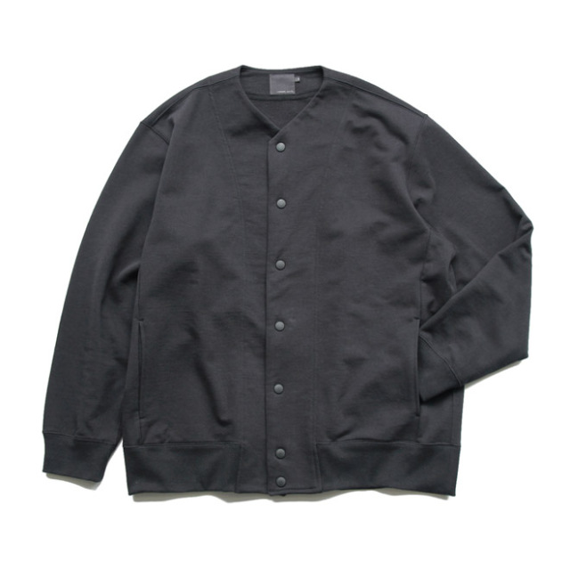 comm. arch. / Air Spinned Cotton Sweat Blouson - Black Navy