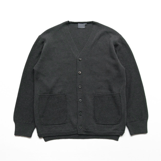 comm. arch. / Hand Framed Co Li Cardigan - Black Coal