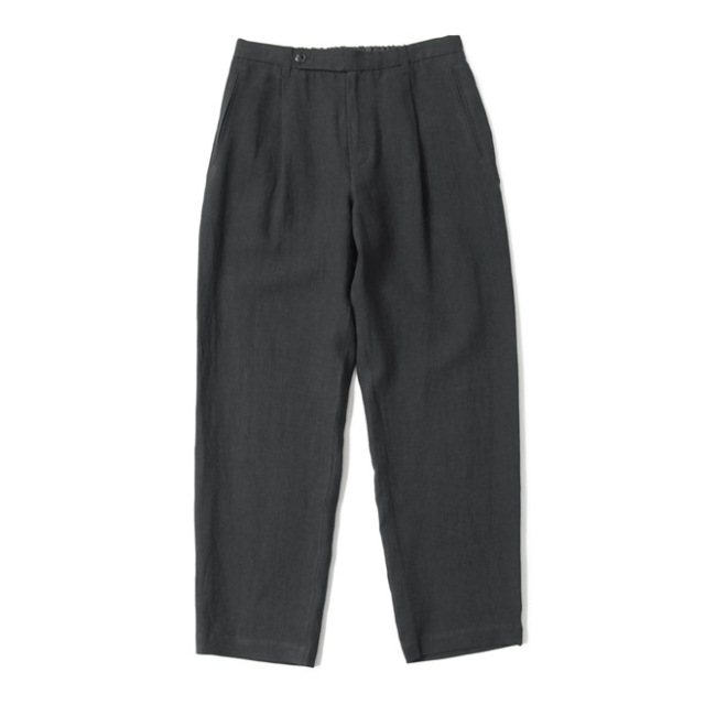 comm. arch. / French Linen Lawn Trousers - Blackout