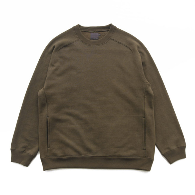comm. arch. / Mixed Cotton Dense Sweat PO - Dk.Olive