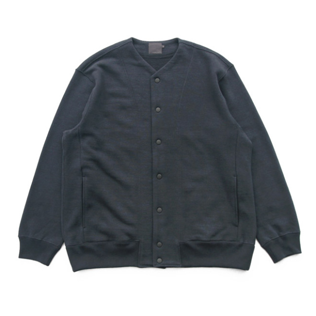 comm. arch. / Mixed Cotton Dense Sweat Blouson - Dk.Peacock