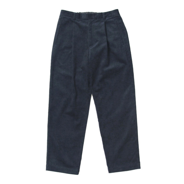 comm. arch. / 8W Organic Corduroy Trousers - Blue Hole